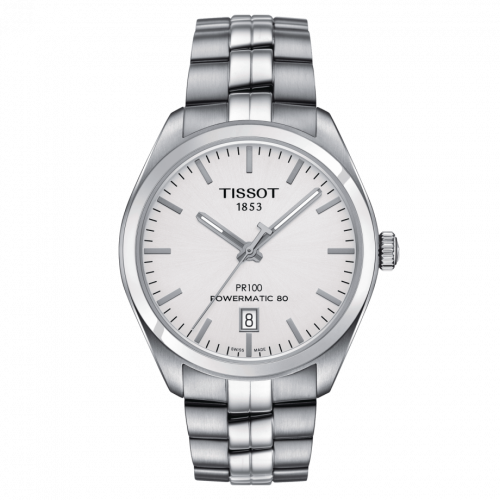 PR 100 Powermatic 80 39 Stainless Steel / Silver / Bracelet