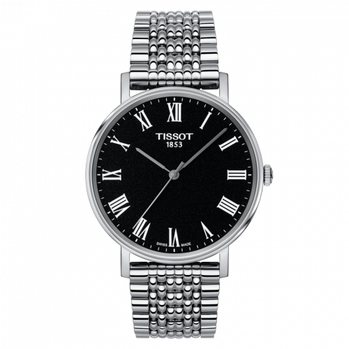 Everytime Medium Stainless Steel / Black / Bracelet