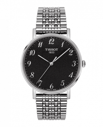 Everytime Medium Stainless Steel / Black / Bracelet