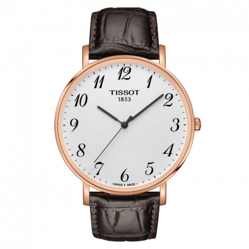 Everytime Large Rose Gold PVD / Silver / Strap