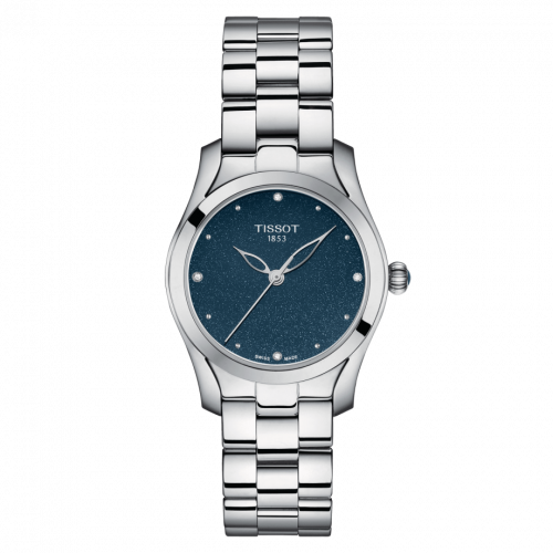 T-Wave Stainless Steel / Blue