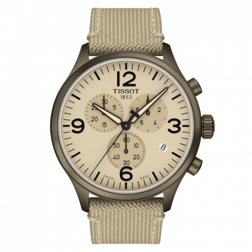 Chrono XL Khaki PVD / Beige