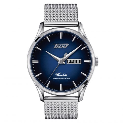 Visodate Powermatic 80 Stainless Steel / Gradient Blue / Bracelet