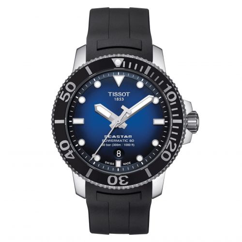 Seastar 1000 Powermatic 80 43 Stainless Steel / Gradient Blue / Rubber