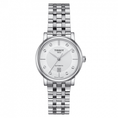 Carson Premium Automatic 30 Stainless Steel / Siler - Diamond / Bracelet