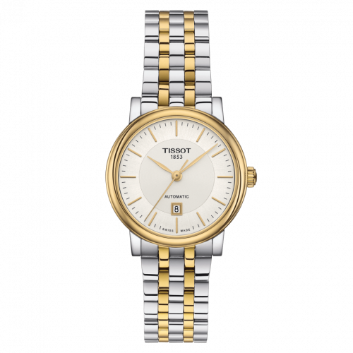 Carson Premium Automatic 30 Stainless Steel / Yellow Gold PVD / Silver / Bracelet