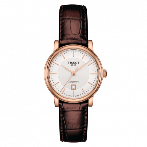 Carson Premium Automatic 30 Rose Gold PVD / Silver / Strap