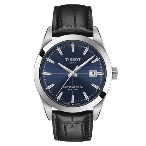 Gentleman Powermatic Stainless Steel / Blue / Strap