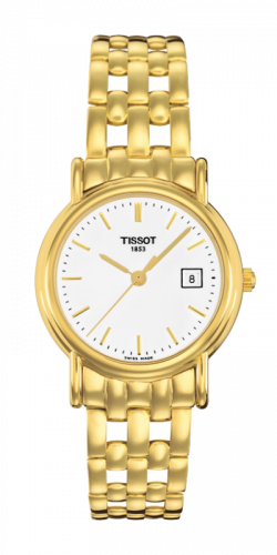 Carson Quartz 27 Yellow Gold / White / Bracelet