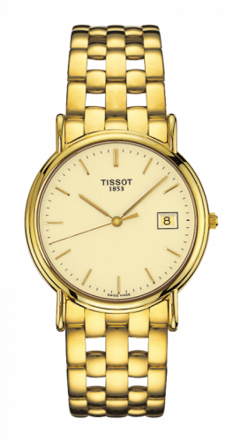 Carson Quartz 33.6 Yellow Gold / Champagne / Bracelet