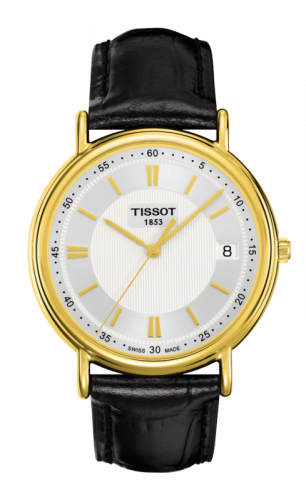 Carson Quartz 40 Yellow Gold / Silver / Strap