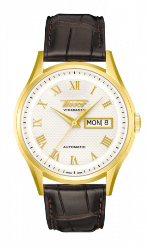 Visodate Automatic Yellow Gold / Silver / Strap