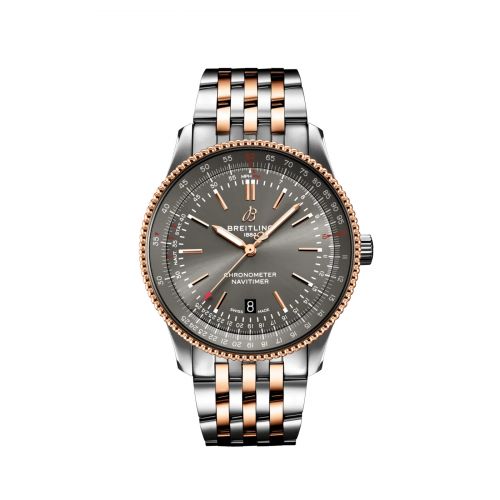 Navitimer Automatic 41 Automatic Stainless Steel / Rose Gold / Grey / Bracelet