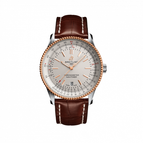 Navitimer Automatic 41 Automatic Stainless Steel / Rose Gold / Silver / Croco / Folding