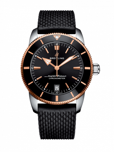 Superocean Heritage II B20 Automatic 42 Stainless Steel / Red Gold / Black / Rubber / Folding