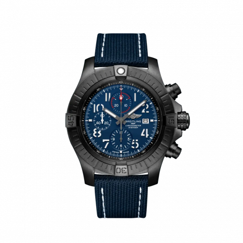 Avenger Chronograph 48 Night Mission / Blue / Military / Pin