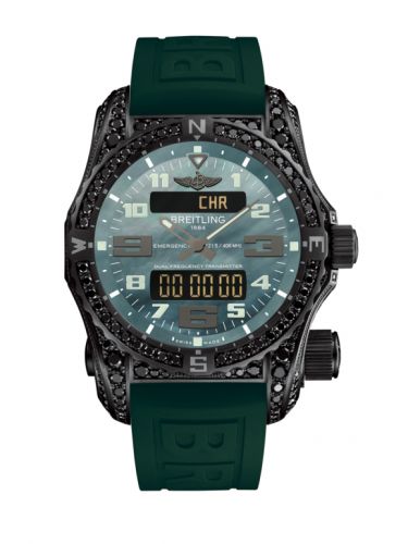 Emergency II Night Mission Diamondworks / Green Mother-of-Pearl / Rubber / Folding