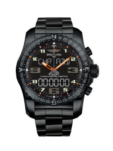 Cockpit B50 Night Mission / Black-Orange / Bracelet