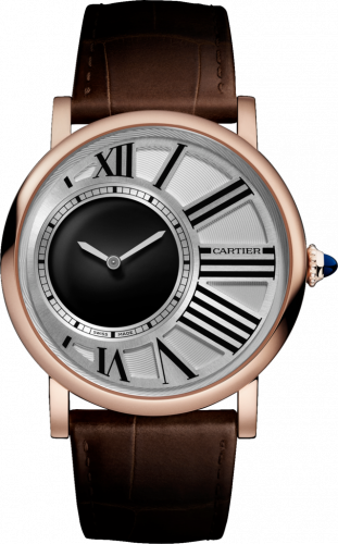 Rotonde de Cartier Mysterious Hour Pink Gold