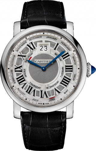 Rotonde de Cartier 45 Annual Calendar White Gold / Silver