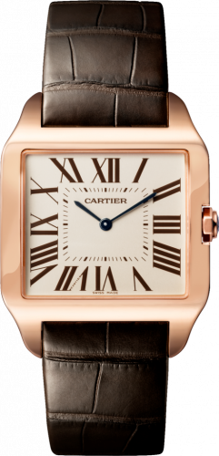 Santos Dumont 34.6 Pink Gold