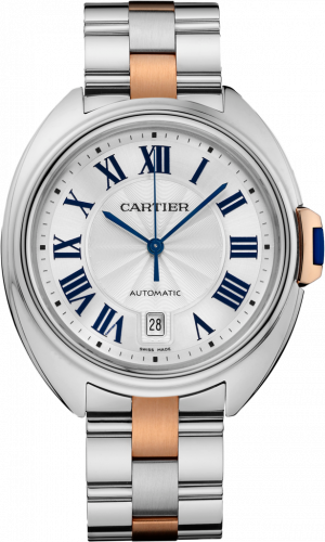 Clé de Cartier 40 Stainless Steel /Pink Gold / Silver / Bracelet