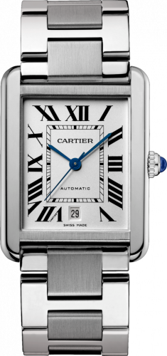 Tank Solo Automatic Stainless Steel / Silver / Bracelet