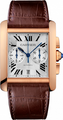 Tank MC 34.3 Chronograph Pink Gold / Silver