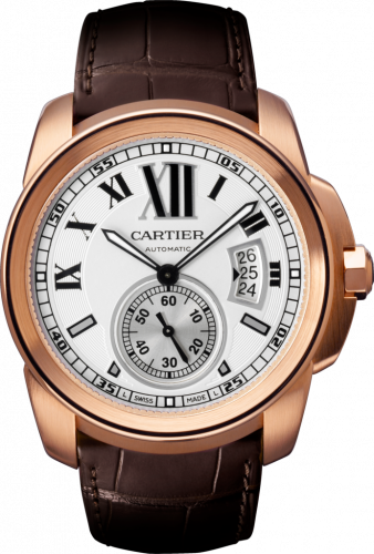 Calibre de Cartier 42 Pink Gold / Silver