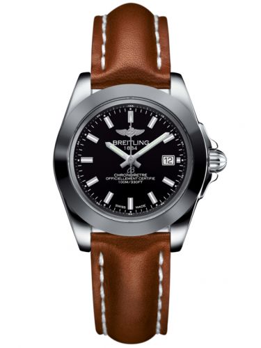 Galactic 32 Sleek Edition Stainless Steel / Trophy Black / Calf