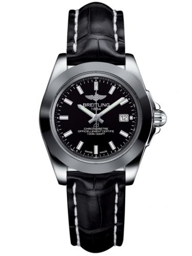 Galactic 32 Sleek Edition Stainless Steel / Trophy Black / Croco