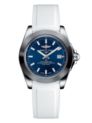 Galactic 32 Sleek Edition Stainless Steel / Horizon Blue / Rubber