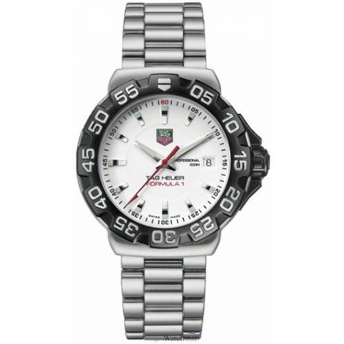 Formula 1 Quartz 41 Stainless Steel / White / Bracelet