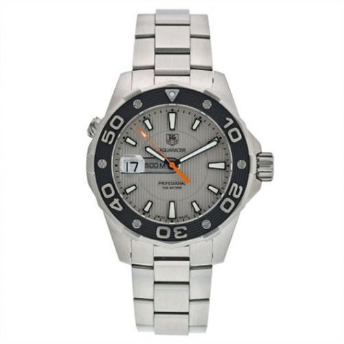 Aquaracer 500M Quartz 43 Stainless Steel / Grey / Bracelet