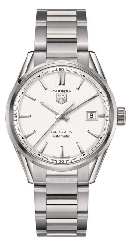 Carrera Calibre 5 39 Stainless Steel / Silver / Bracelet