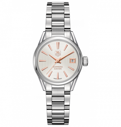 Carrera Calibre 9 28 Stainless Steel / Silver / Bracelet
