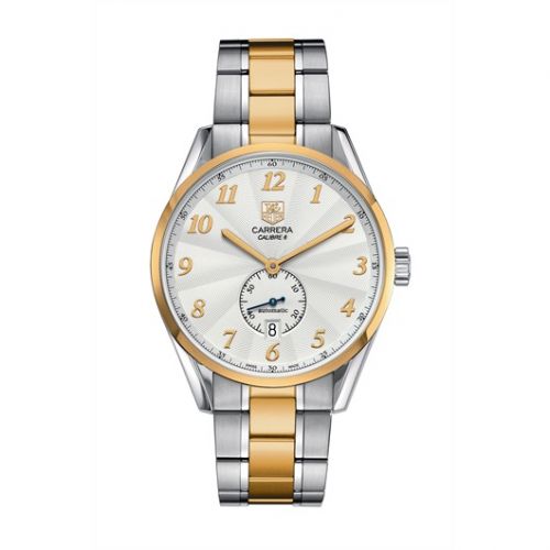 Carrera Calibre 6 39 Heritage Stainless Steel / Yellow Gold / Silver / Bracelet