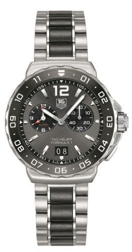 Formula 1 Alarm 42 Stainless Steel / Grey / Bracelet