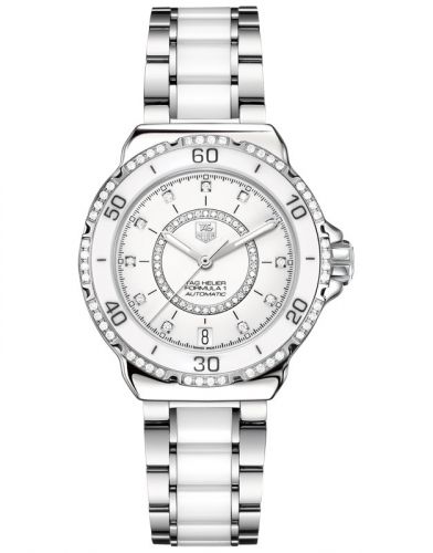 Formula 1 Calibre 5 37 Stainless Steel / Diamond / White - Diamond / Bracelet
