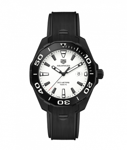 Aquaracer 300M Quartz 43 Titanium PVD / Full Lume