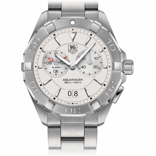Aquaracer 300M Alarm 40.5 Stainless Steel / Silver / Bracelet