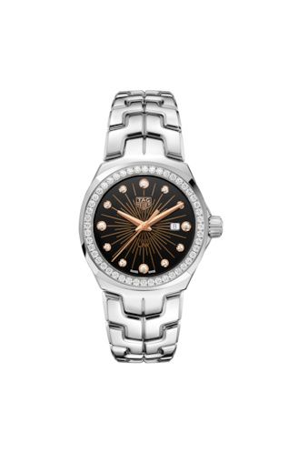 Link Quartz 32mm Stainless Steel / Diamond / Black