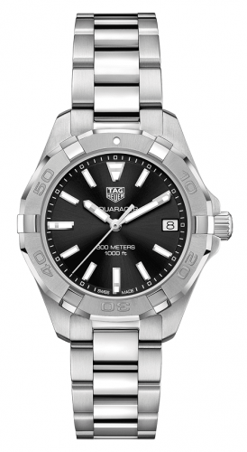 Aquaracer 300M Quartz 32 Stainless Steel / Black / Bracelet