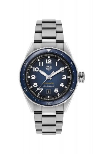 Autavia Isograph Calibre 5 Stainless Steel / Blue / Bracelet