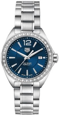 Formula 1 Quartz 32 Stainless Steel / Diamond / Blue / Bracelet