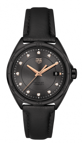 Formula 1 Quartz 32 PVD / Black - Diamond / Calf