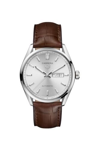 Carrera Automatic Stainless Steel / Silver / Alligator