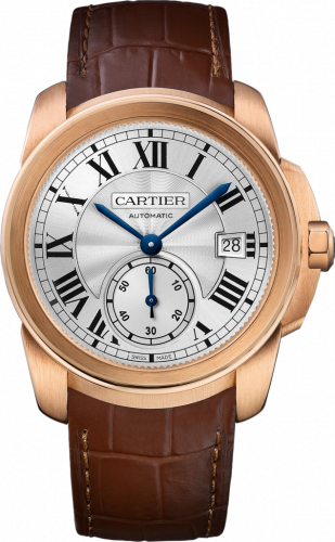 Calibre de Cartier 38 Pink Gold / Silver