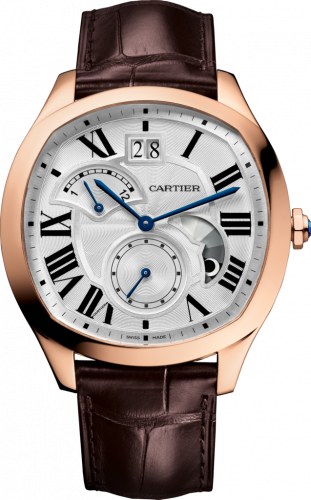 Drive de Cartier Second Time Zone Day / Night Pink Gold / Silver