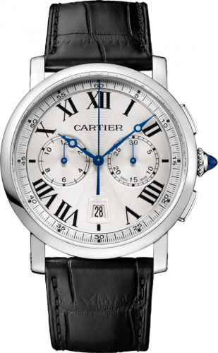 Rotonde de Cartier Chronograph Stainless Steel / Silver